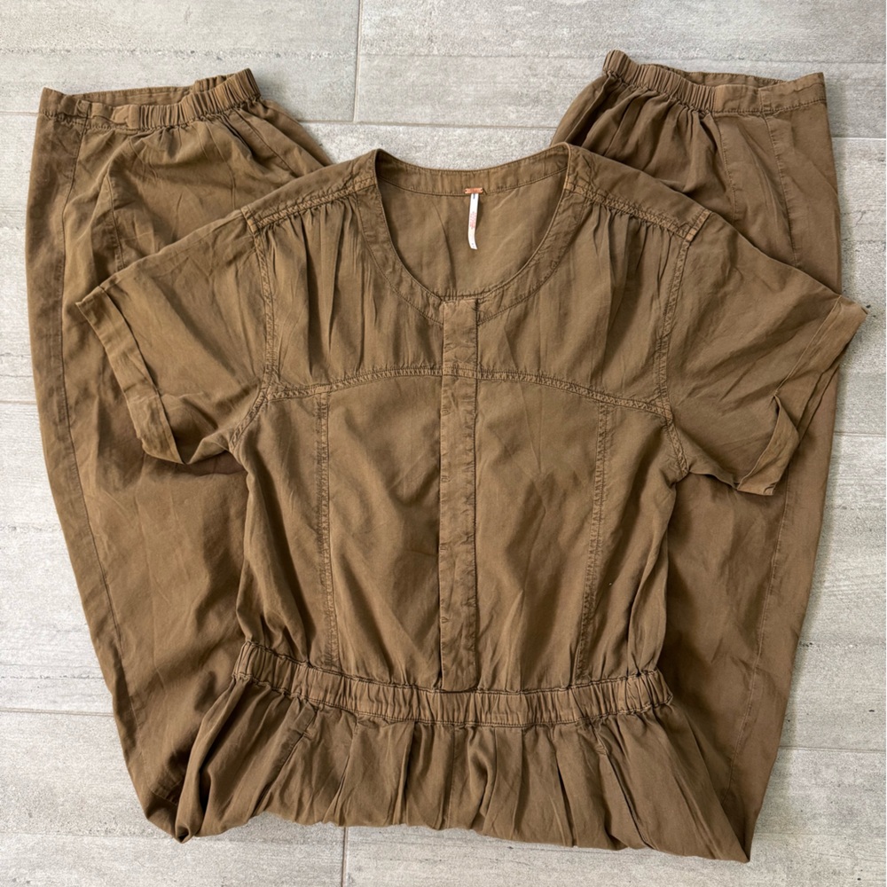 Free People To The Sky Parachute Coverall - Picture 7 of 9